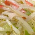 s06007's cooksnap of when they made もやしときゅうりのカニカマ炒め.