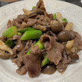 あおちゃんすの部屋's cooksnap of when they made 牛肉とアスパラときのこのオイスター炒め.