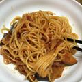 rierie666's cooksnap of when they made 舞茸とナスのトマトスパゲティ.