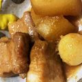 幸運のくまくん's cooksnap of when they made 簡単！フライパンで豚の角煮.