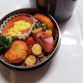saalalan's cooksnap of when they made お弁当に便利なハムカップ.