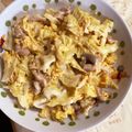 クックQT23CK☆'s cooksnap of when they made キャベツと卵と鶏むね肉のみそマヨソテー.
