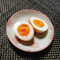 もふもふクロさん's cooksnap of when they made 簡単・オイスターソースで味付きたまご.