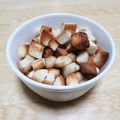 まる゜'s cooksnap of when they made パン耳クルトン.