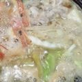 クック6DDPP8☆'s cooksnap of when they made Ｗスープ!?で醤油ちゃんこ鍋のだし.