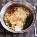 バンビーノ☆'s cooksnap of when they made 一人ご飯に♪プデチゲ風ラーメン.