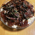 バンビーノ☆'s cooksnap of when they made 簡単！鰹のたたきで手ごね寿司.