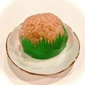 悠LOVE航's cooksnap of when they made 炊き立てご飯で作るなんちゃって桜餅.