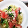 そらてんママ's cooksnap of when they made ドレッシングで簡単！！冷製パスタ.