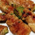 monjimari's cooksnap of when they made 豚バラのアボカド巻き♡.