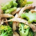 Coちむ's cooksnap of when they made ブロッコリーとエリンギのカレーマヨ炒め.