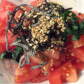 ベティ３'s cooksnap of when they made ＊トマトと大葉の塩昆布和え＊.