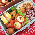 ハッピーまるしぇ's cooksnap of when they made お弁当に❤桜えびと青海苔の目玉焼き❤.