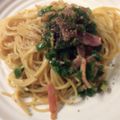 ベティ３'s cooksnap of when they made ピーマンとチーズのだし醤油スパゲティー.