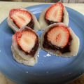 poko2mama's cooksnap of when they made あまったお餅で簡単♡苺大福.