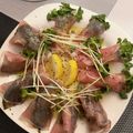 B7282E's cooksnap of when they made アボカドとサーモンのわさび醤油.