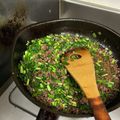 NW3EI4☆'s cooksnap of when they made ニラひき肉味噌ラーメン.