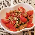 あーこ姐's cooksnap of when they made トマト納豆ナムル風.