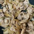 ☆SKRSK☆'s cooksnap of when they made 豚肉玉葱筍椎茸キャベツピーマンの中華炒め.