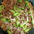 ビバリー's cooksnap of when they made 豚バラときゅうりと卵のポン酢炒め.