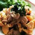 ちゃこ38914's cooksnap of when they made 簡単◎豚こま卵.
