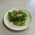 ＊なみへい＊'s cooksnap of when they made 小松菜の葱生姜ゴマ油炒め♪.