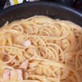 ふぁんころ's cooksnap of when they made 洋風の釜玉！？カルボナーラ風うどん.
