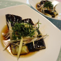 比呂美's cooksnap of when they made なすの煮浸し〜大葉、みょうが、生姜のせ.