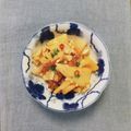コムギ大好き's cooksnap of when they made ザクザク胡桃♡竹輪＆筍のバター醤油炒め.