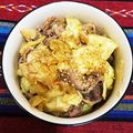 fujiaya126's cooksnap of when they made キャベツと牛肉のピリ辛オイスター炒め.