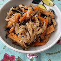 うに子's cooksnap of when they made さつま揚げと切干大根の煮物.