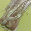 らっきー！'s cooksnap of when they made 包丁いらず！ささ身の筋の取り方♪.