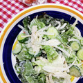 みっちゃん❇️68's cooksnap of when they made ささみと生野菜のさっぱりマヨサラダ.