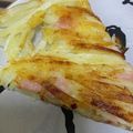 クック0YQVJG☆'s cooksnap of when they made おさかなのソーセージでお手軽ガレット.