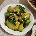 ＊＊めろん＊＊'s cooksnap of when they made 子どもも大好き！簡単やみつききゅうり.