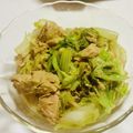 こぐまちゃんの嫁's cooksnap of when they made かんたん白菜とツナの煮物.