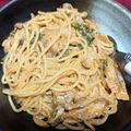 ぷぞしあ's cooksnap of when they made ヨーグルトトマトクリームパスタ.
