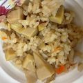 けろりんご48's cooksnap of when they made 我が家のたけのこご飯.