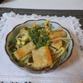 スタイリッシュママ's cooksnap of when they made 茹でもやしと油揚げのぽんず和え.