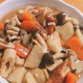 ｅｋ４'s cooksnap of when they made 里芋としめじ・竹輪のあったか味噌煮♪.