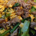 大森ヨーグルト's cooksnap of when they made 豚こまと小松菜の焼肉のタレ炒め.