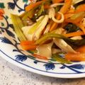 ゆかまる＊'s cooksnap of when they made 簡単 お鍋１つ 小松菜油揚げ舞茸煮浸し.