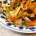 ゆかまる＊'s cooksnap of when they made 簡単 お鍋１つ 小松菜油揚げ舞茸煮浸し.