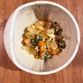 kazuki81's cooksnap of when they made 親子で食べる☆野菜と鮭フレークの雑炊.
