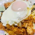 麦酒姉さん's cooksnap of when they made 本場韓国直伝☆キムチチャーハン.