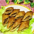 tokotann's cooksnap of when they made 簡単★豚肉とキャベツのカレー春巻き.
