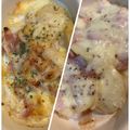 yu🐓's cooksnap of when they made ポテトとベーコンのグラタン.
