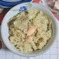 mmameco's cooksnap of when they made バターの香り⁂舞茸と焼鮭の炊き込みご飯⁂.