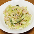 vabochan's cooksnap of when they made 簡単キャベツとツナワカメめんマヨサラダ.