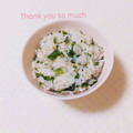 まあまま☆0403's cooksnap of when they made 昔懐かしい給食のわかめごはん.